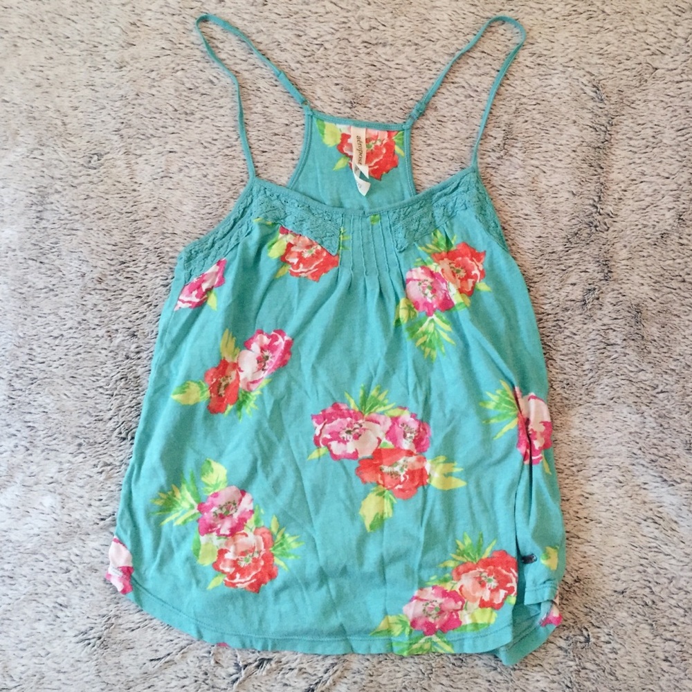 Multicolor Floral Tank Top